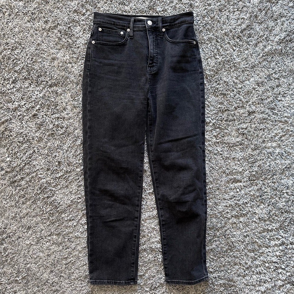 Madewell classic straight jeans